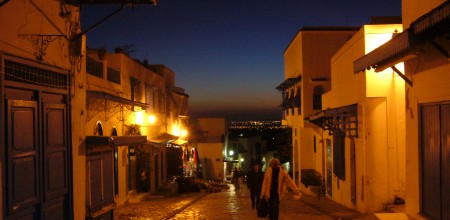 Sidi_Bou_Saïd_de_noche